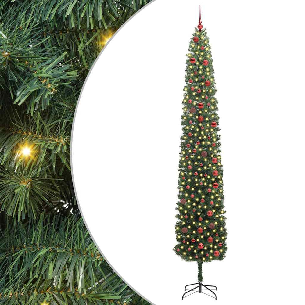 Artificial Christmas Tree Green 300 cm PVC, Steel and Plastic