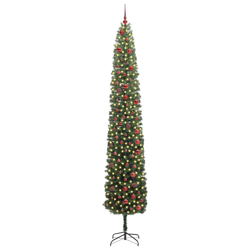 Artificial Christmas Tree Green 300 cm PVC, Steel and Plastic