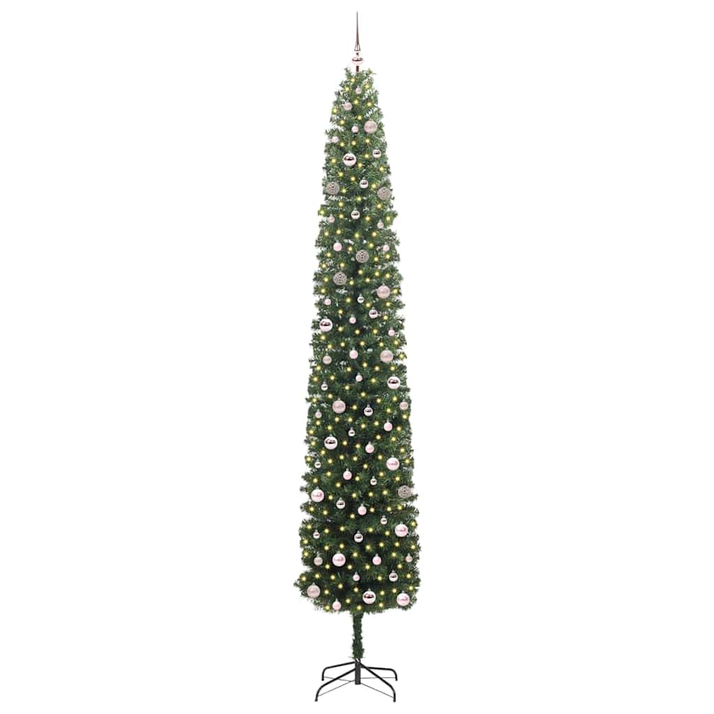 Artificial Christmas Tree Green 300 cm PVC, Steel and Plastic
