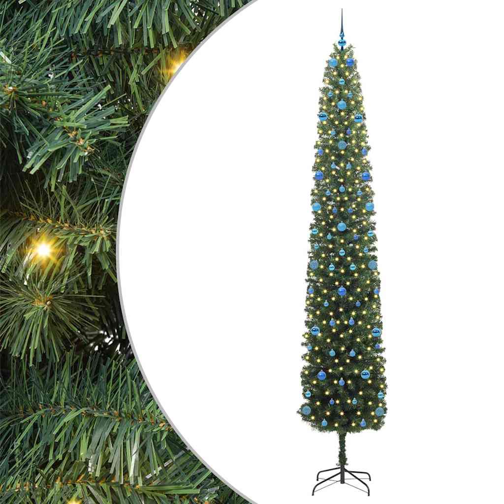 Artificial Christmas Tree Green 300 cm PVC, Steel and Plastic