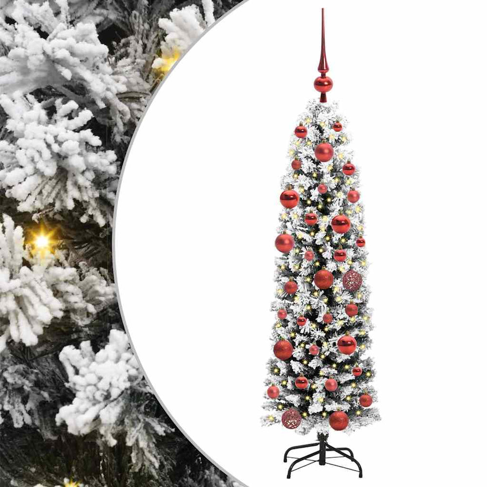 Mākslīgā Ziemassvētku eglīte POLAR EMBER, Zaļa 150 cm, tērauds, plastmasa