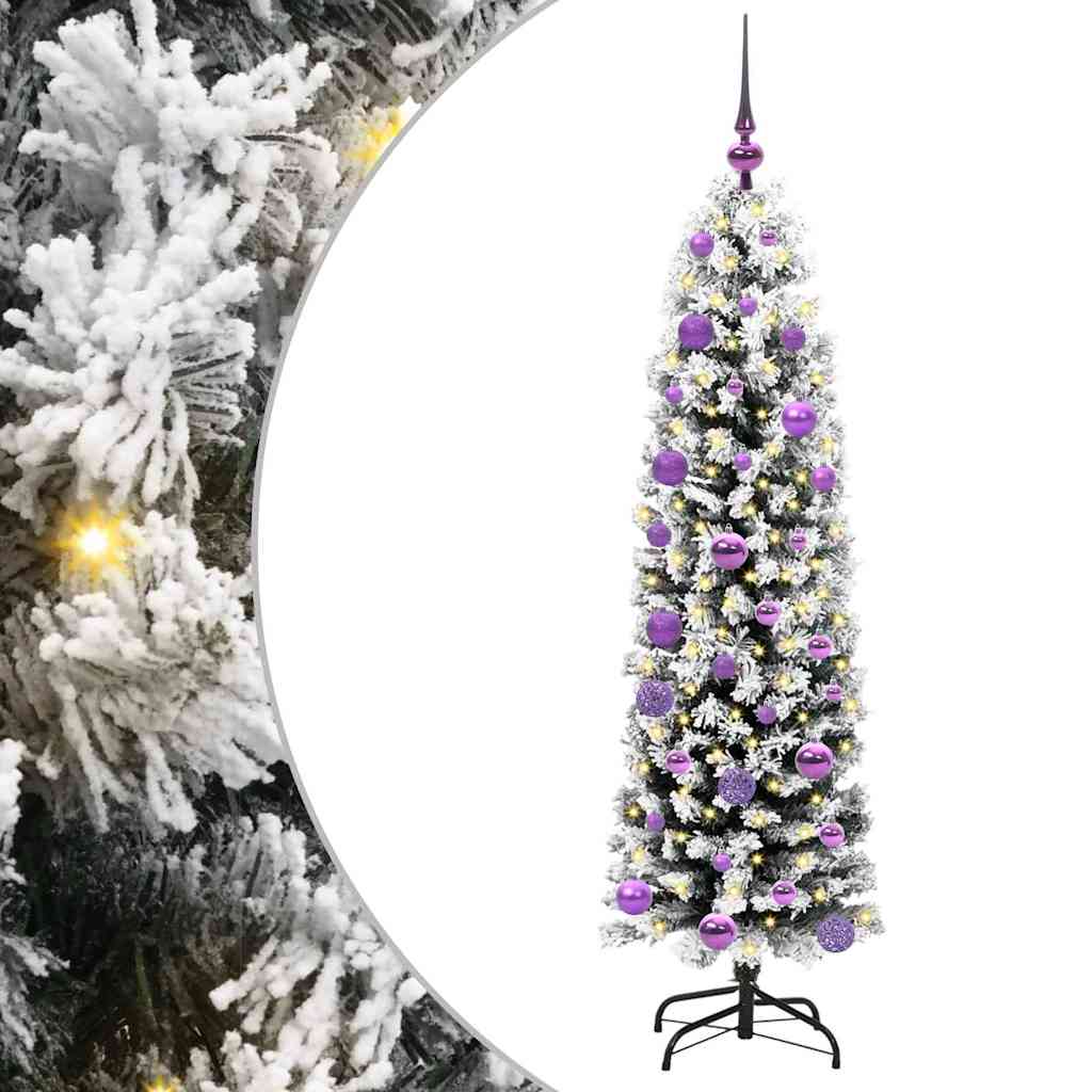 Dirbtinė Kalėdų eglutė POLAR EMBER, Žalia 150 cm. , plienas , plastikas