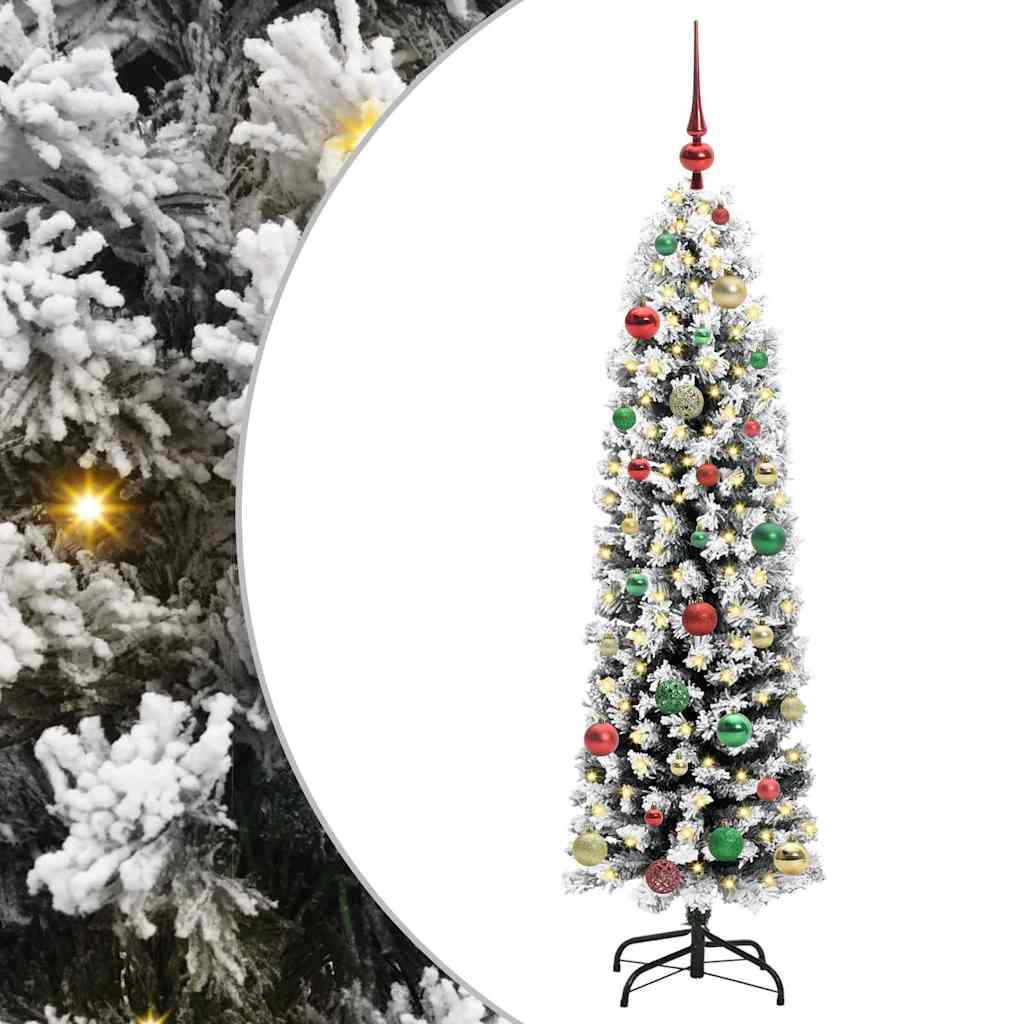Dirbtinė Kalėdų eglutė Žalia 150 cm PVC, plienas ir plastikas