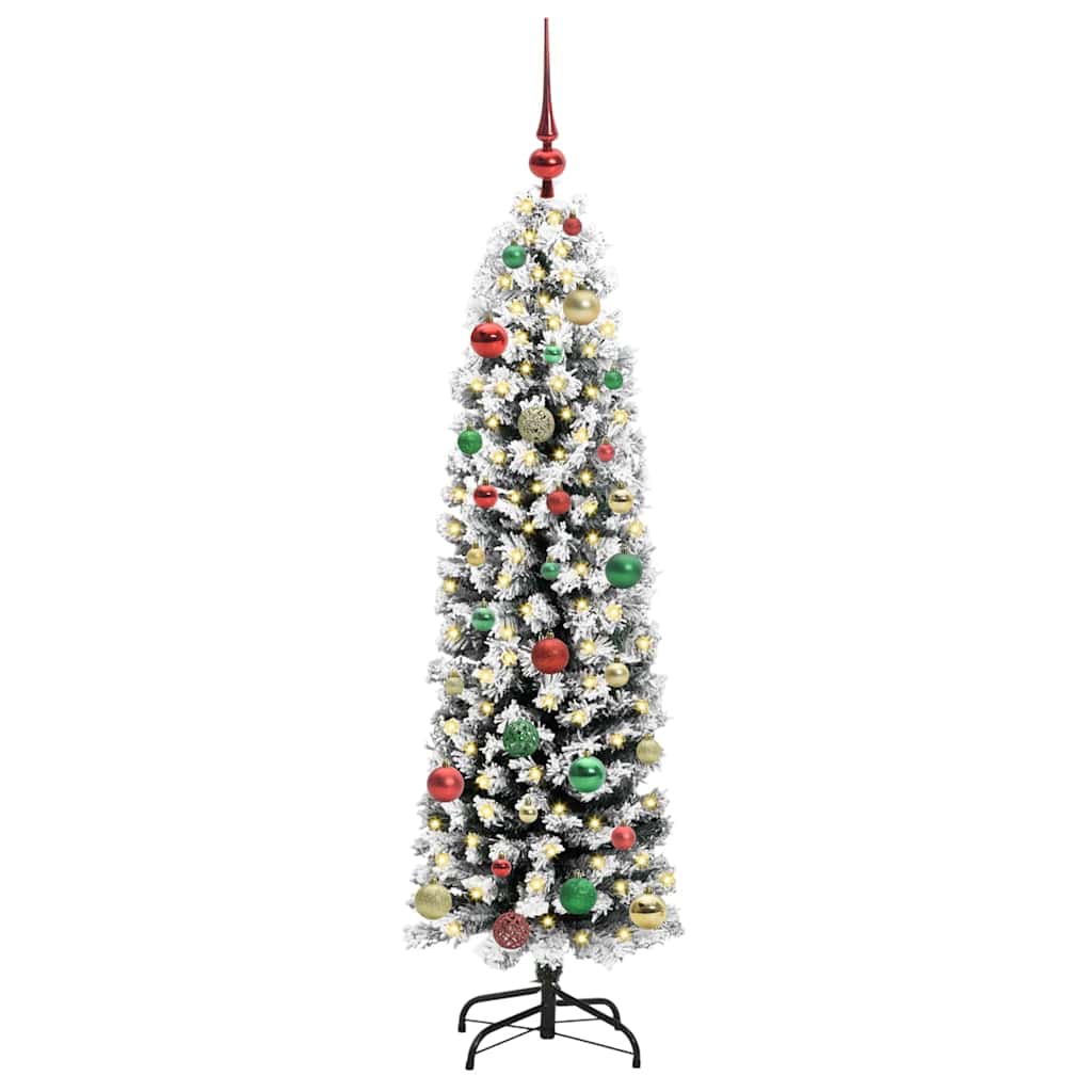Dirbtinė Kalėdų eglutė Žalia 150 cm PVC, plienas ir plastikas