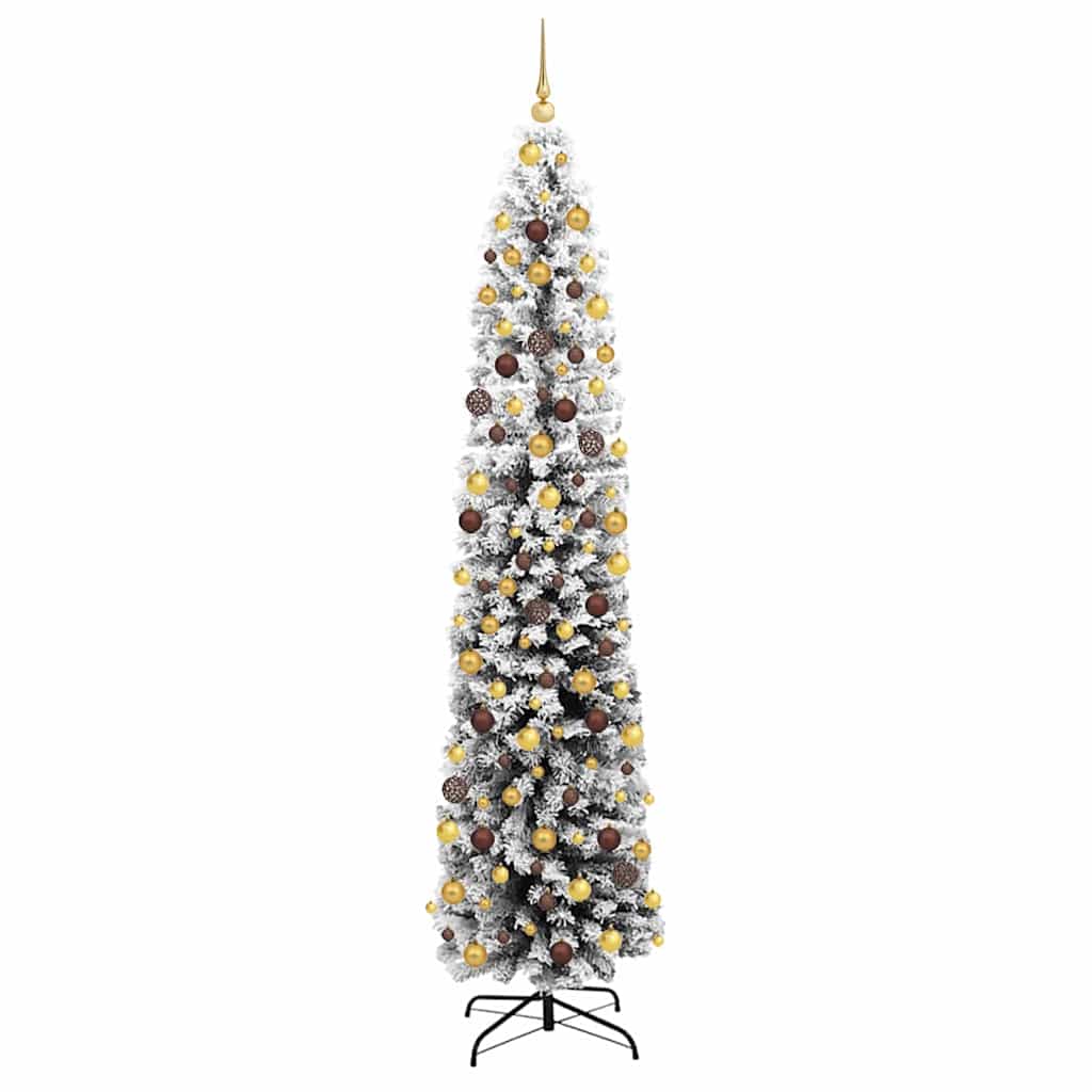 Dirbtinė Kalėdų eglutė Žalia 210 cm PVC, plienas ir plastikas