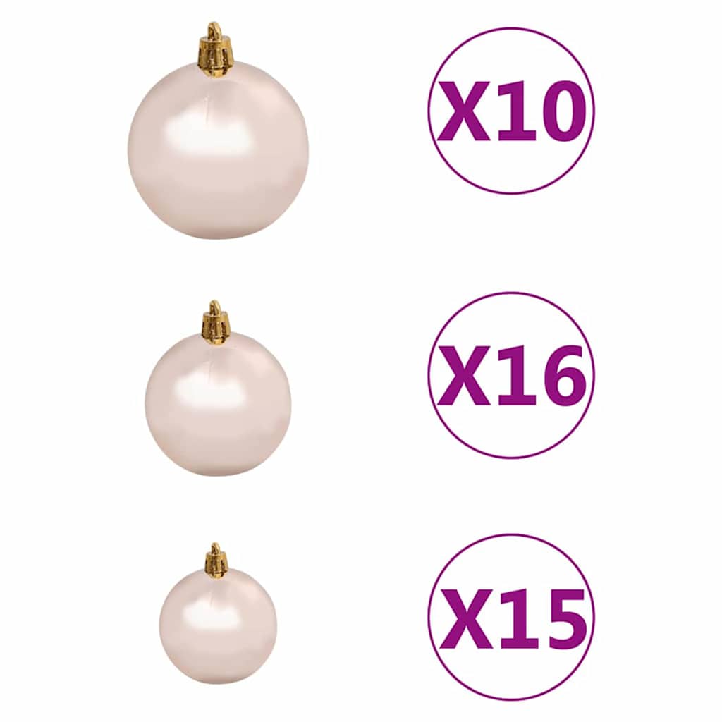 Dirbtinė Kalėdų eglutė Žalia 210 cm PVC, plienas ir plastikas