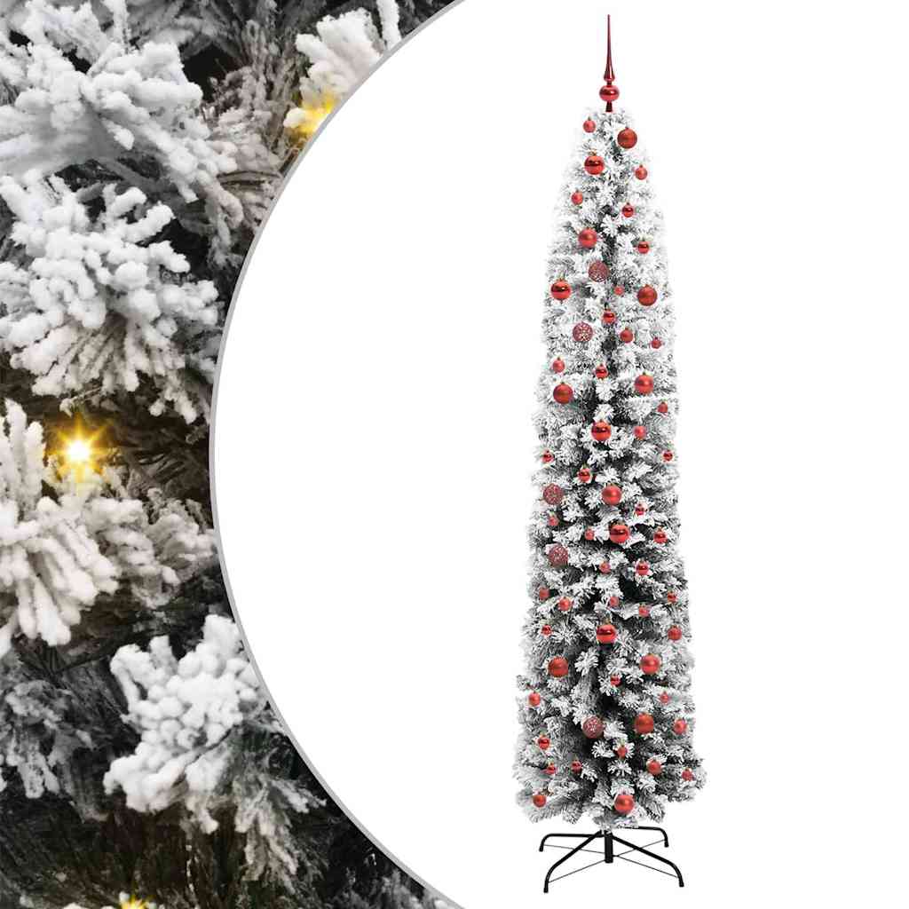 Dirbtinė Kalėdų eglutė Žalia 210 cm PVC, plienas ir plastikas