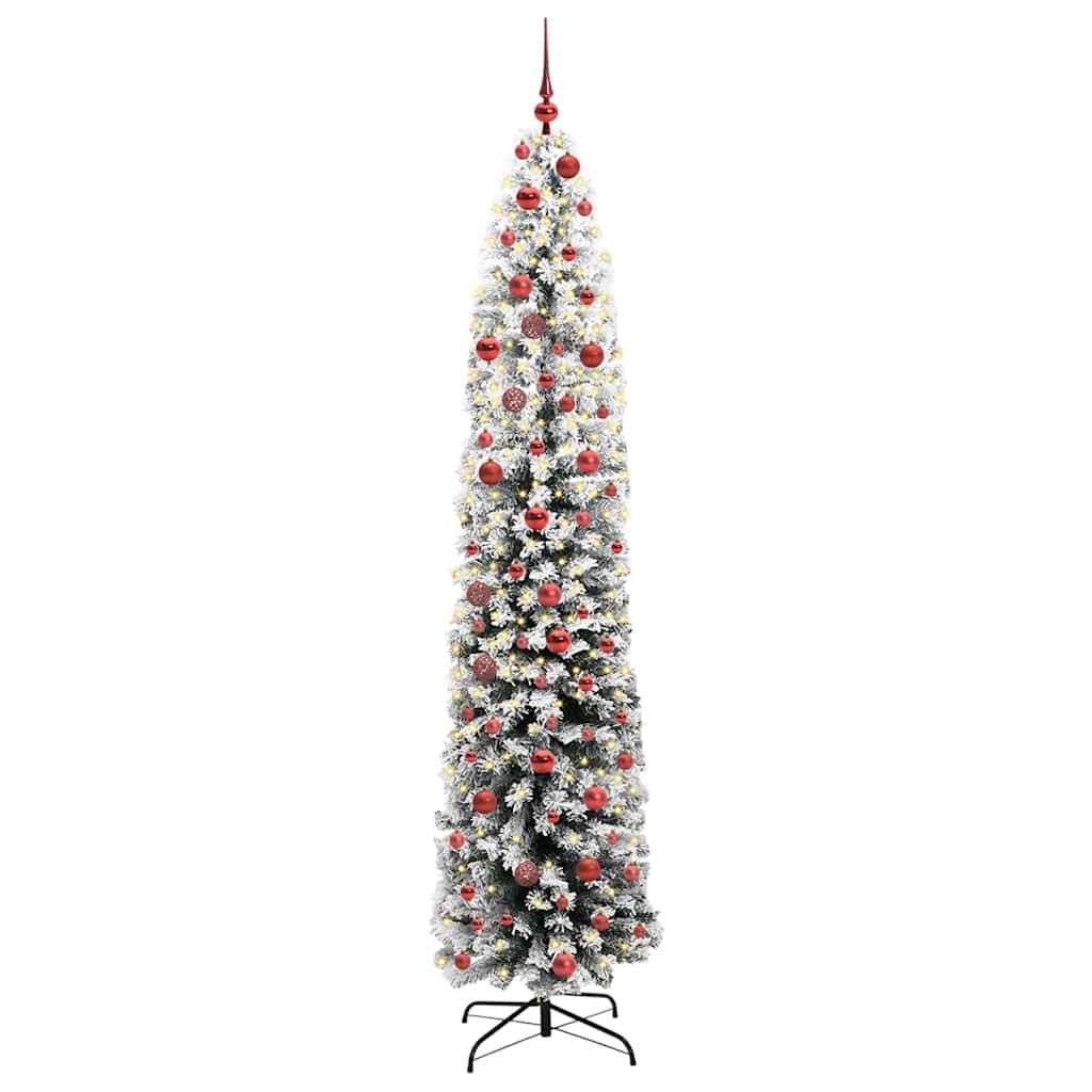 Dirbtinė Kalėdų eglutė Žalia 210 cm PVC, plienas ir plastikas