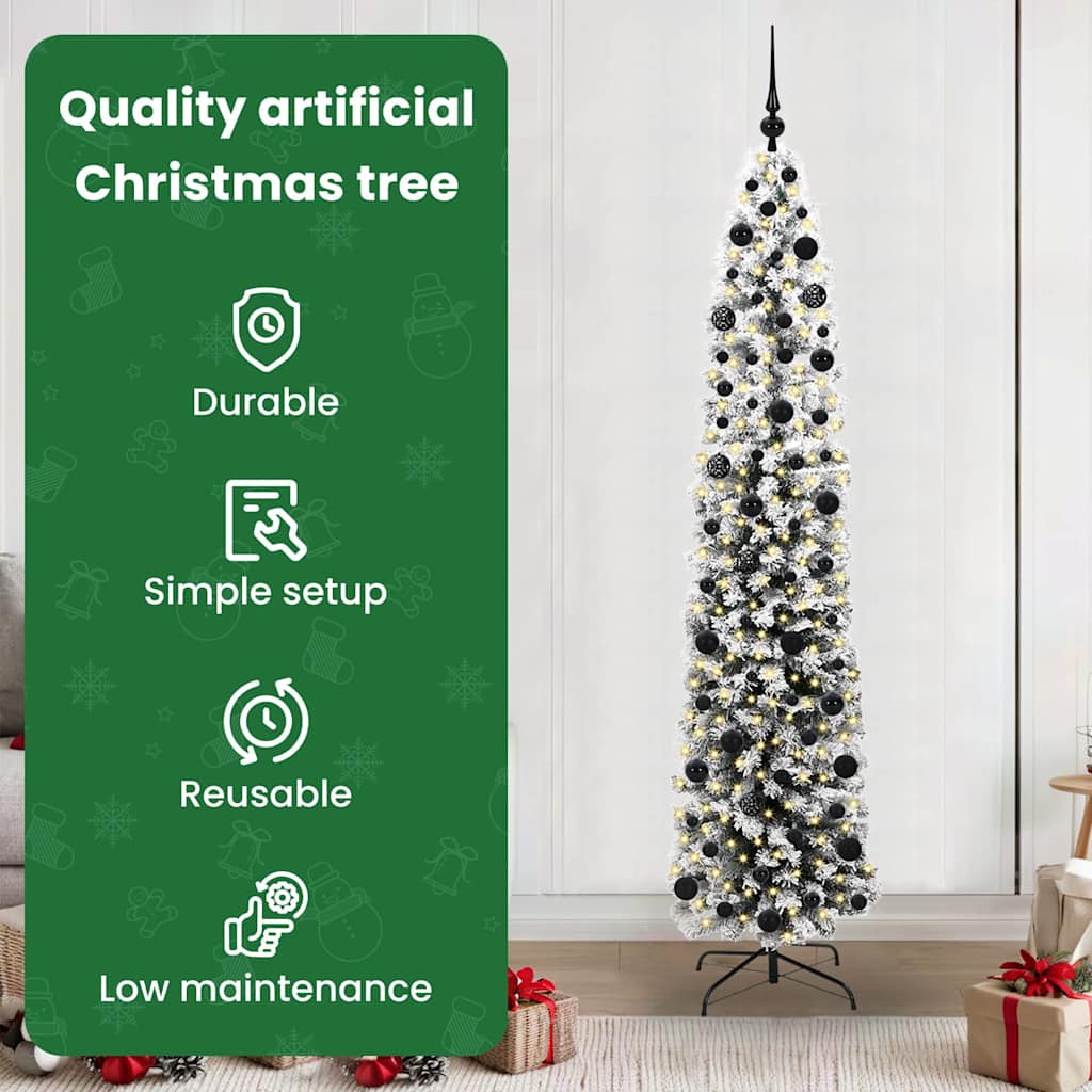 Mākslīgā Ziemassvētku eglīte BLOOM AURORA, Zaļa 210 cm, tērauds, plastmasa