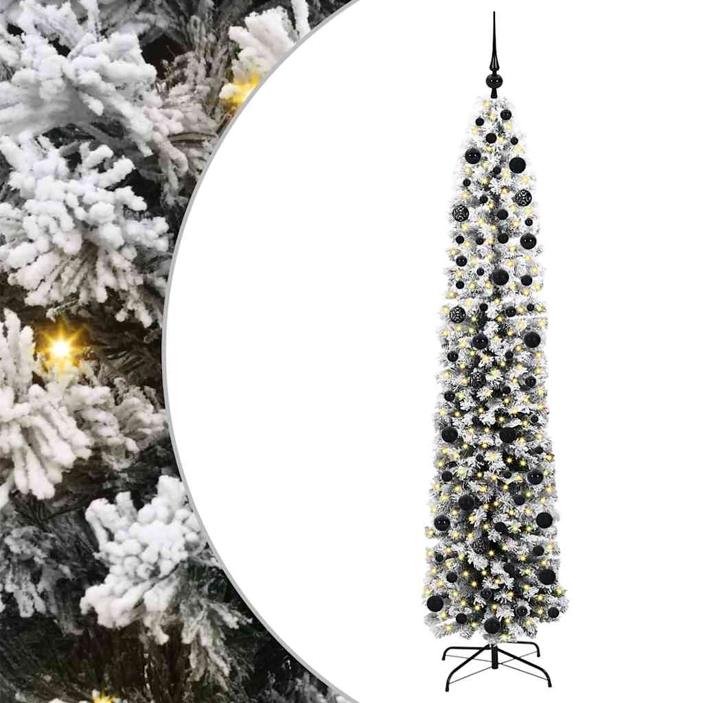 Dirbtinė Kalėdų eglutė BLOOM AURORA, Žalia 210 cm. , plienas , plastikas
