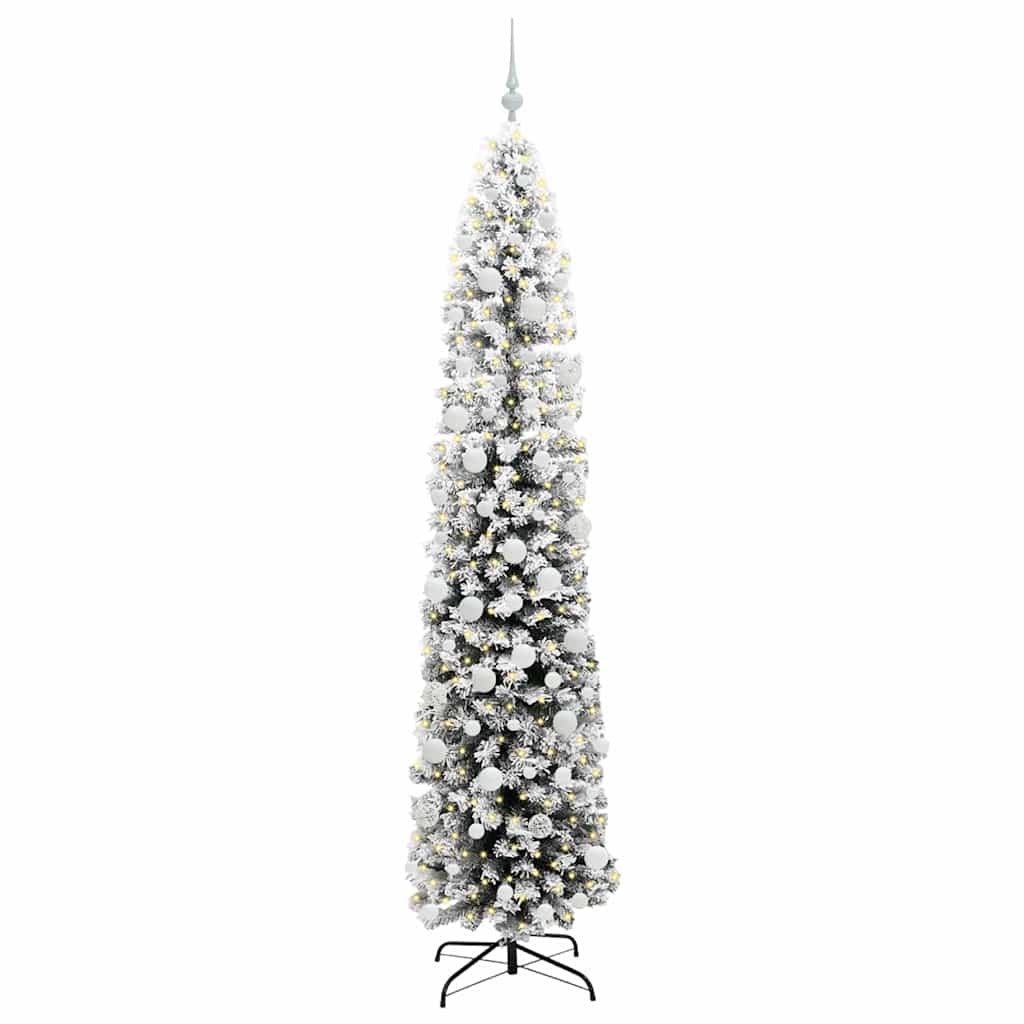 Mākslīgā Ziemassvētku eglīte zaļa 210 cm PVC, tērauds un plastmasa