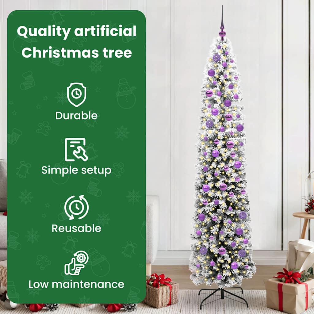Dirbtinė Kalėdų eglutė BLOOM AURORA, Žalia 210 cm. , plienas , plastikas