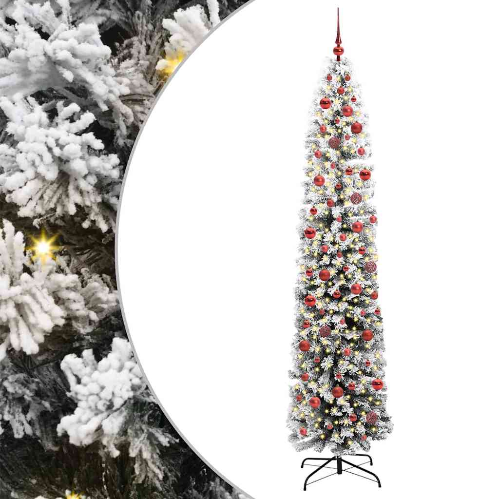 Dirbtinė Kalėdų eglutė Žalia 240 cm PVC, plienas ir plastikas