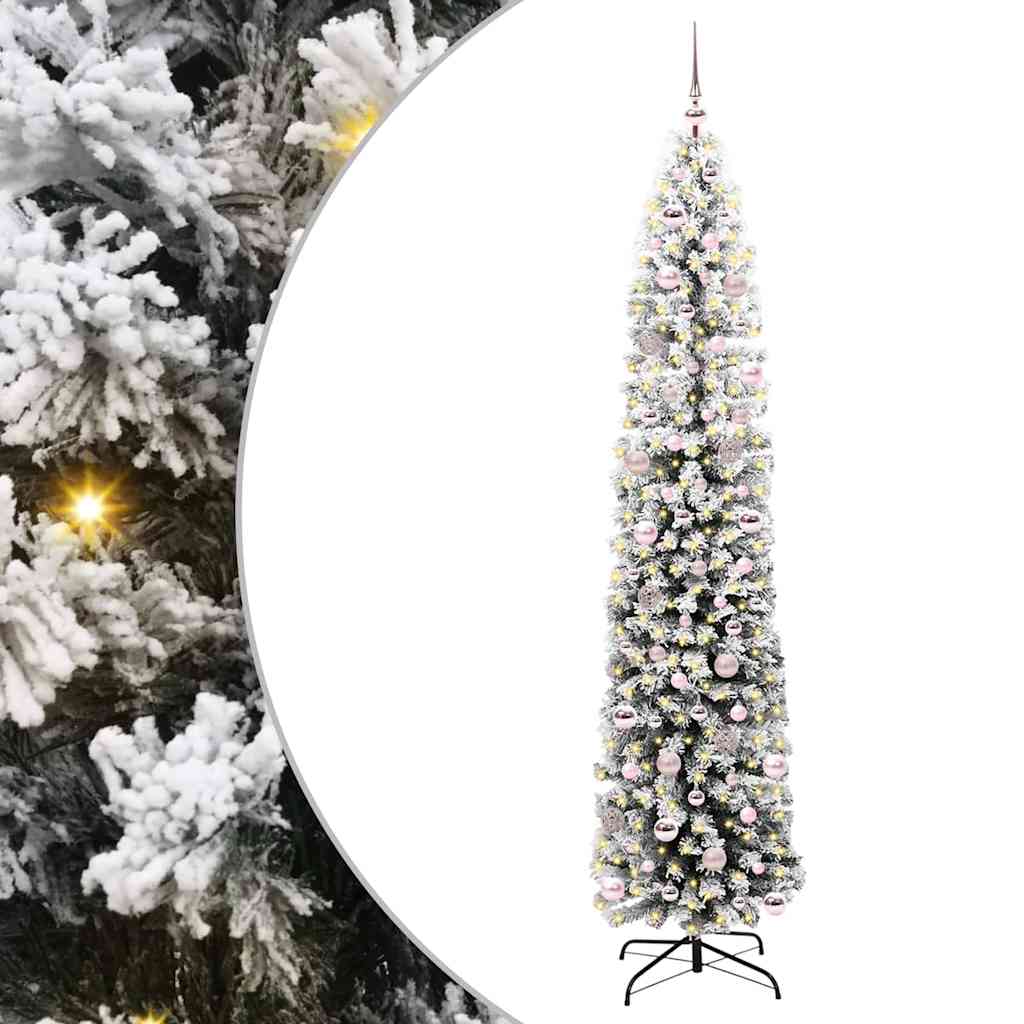 Dirbtinė Kalėdų eglutė Žalia 240 cm PVC, plienas ir plastikas