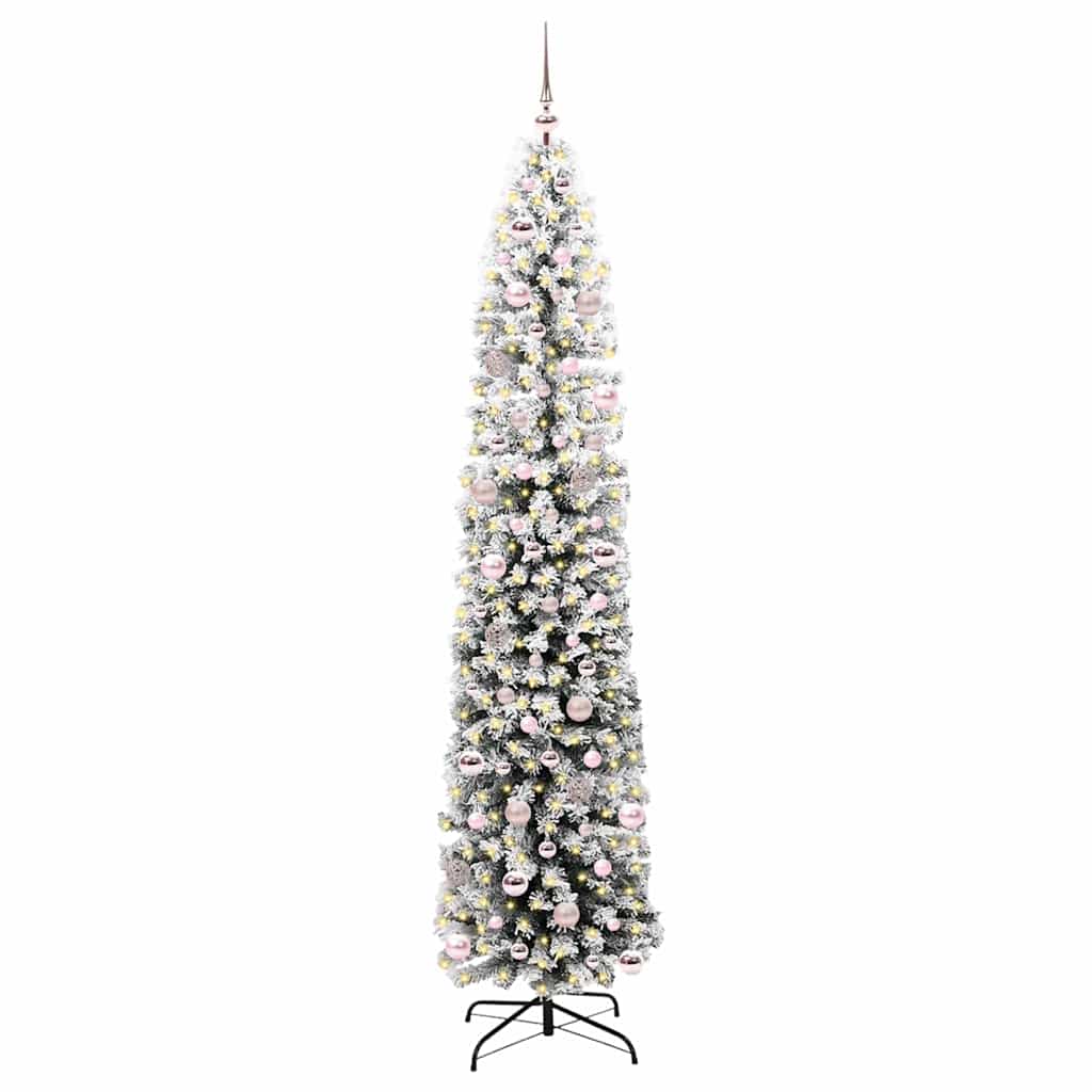 Dirbtinė Kalėdų eglutė Žalia 240 cm PVC, plienas ir plastikas