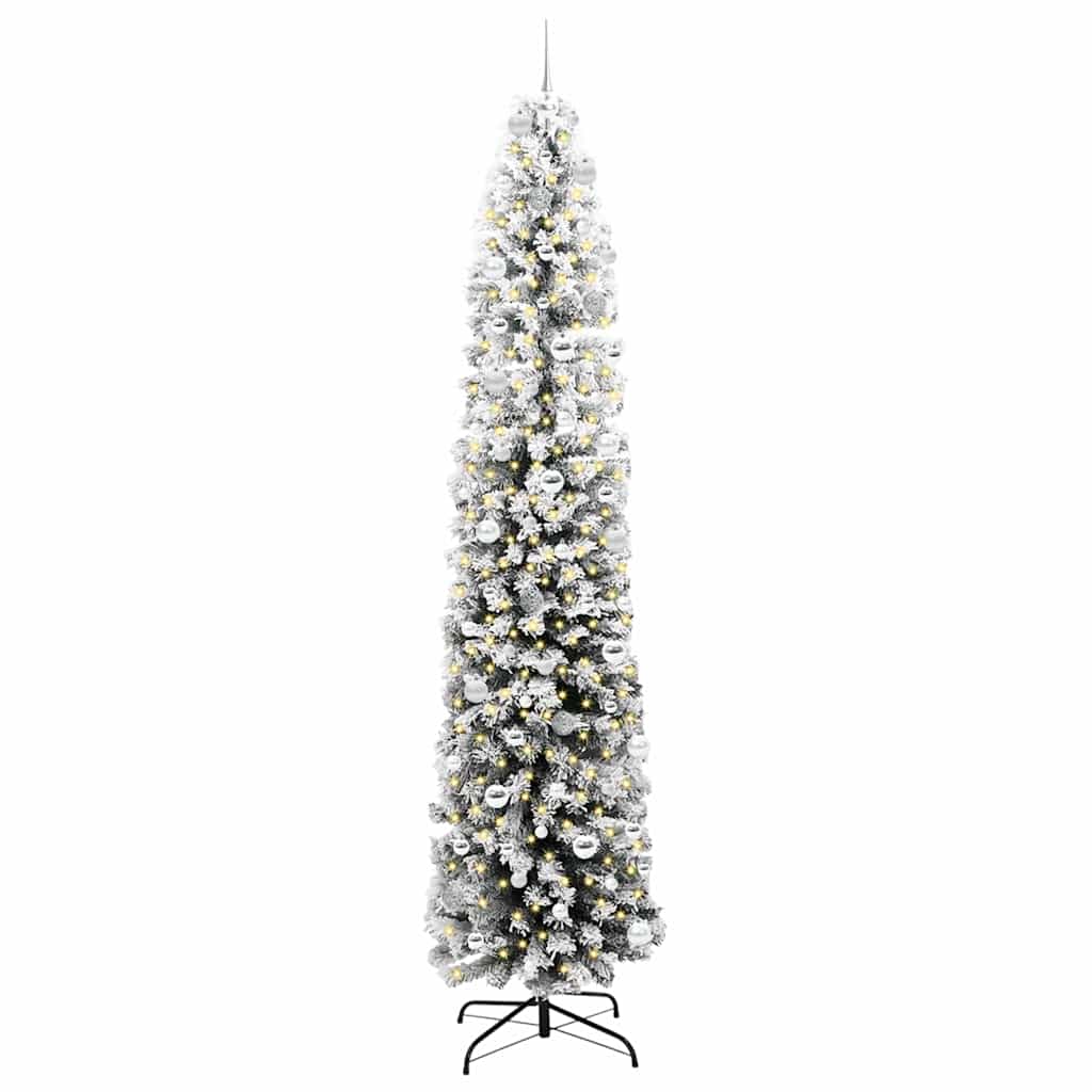 Dirbtinė Kalėdų eglutė Žalia 240 cm PVC, plienas ir plastikas