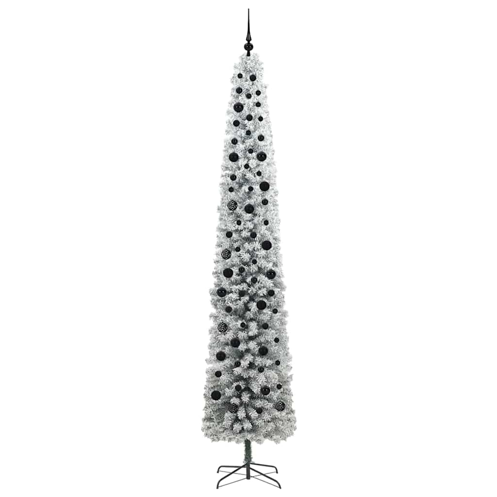 Mākslīgā Ziemassvētku eglīte zaļa 270 cm PVC, tērauds un plastmasa