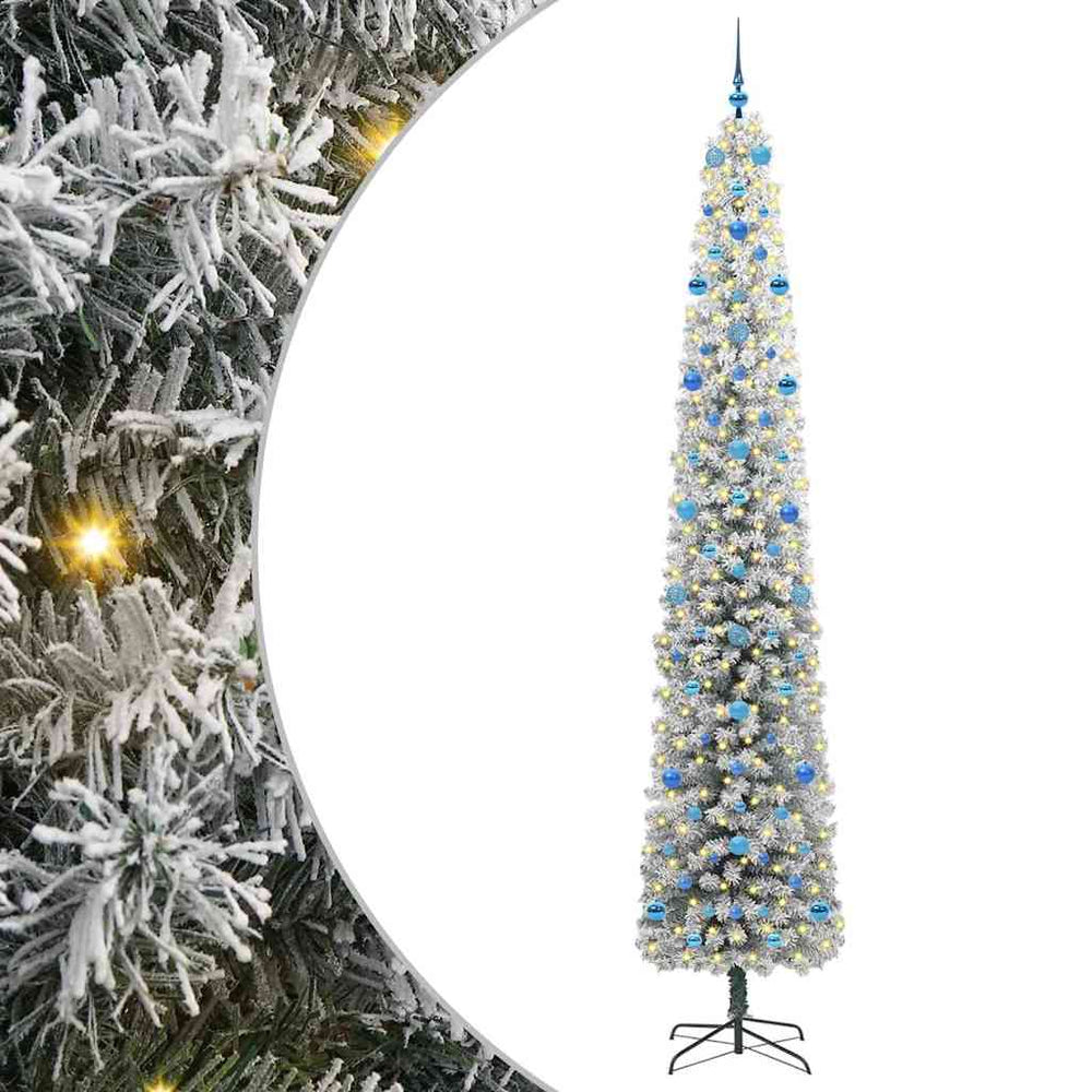 Dirbtinė Kalėdų eglutė Žalia 270 cm PVC, plienas ir plastikas