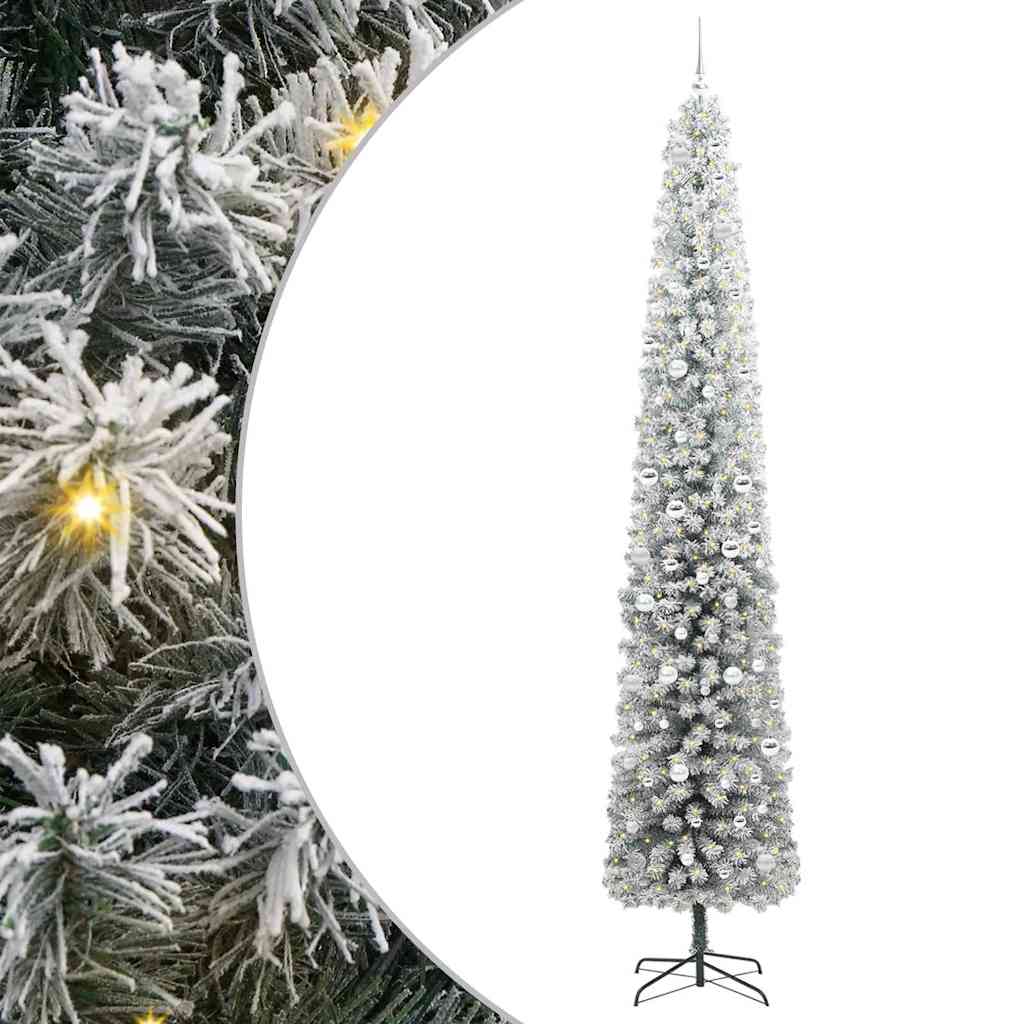 Mākslīgā Ziemassvētku eglīte zaļa 300 cm PVC, tērauds un plastmasa