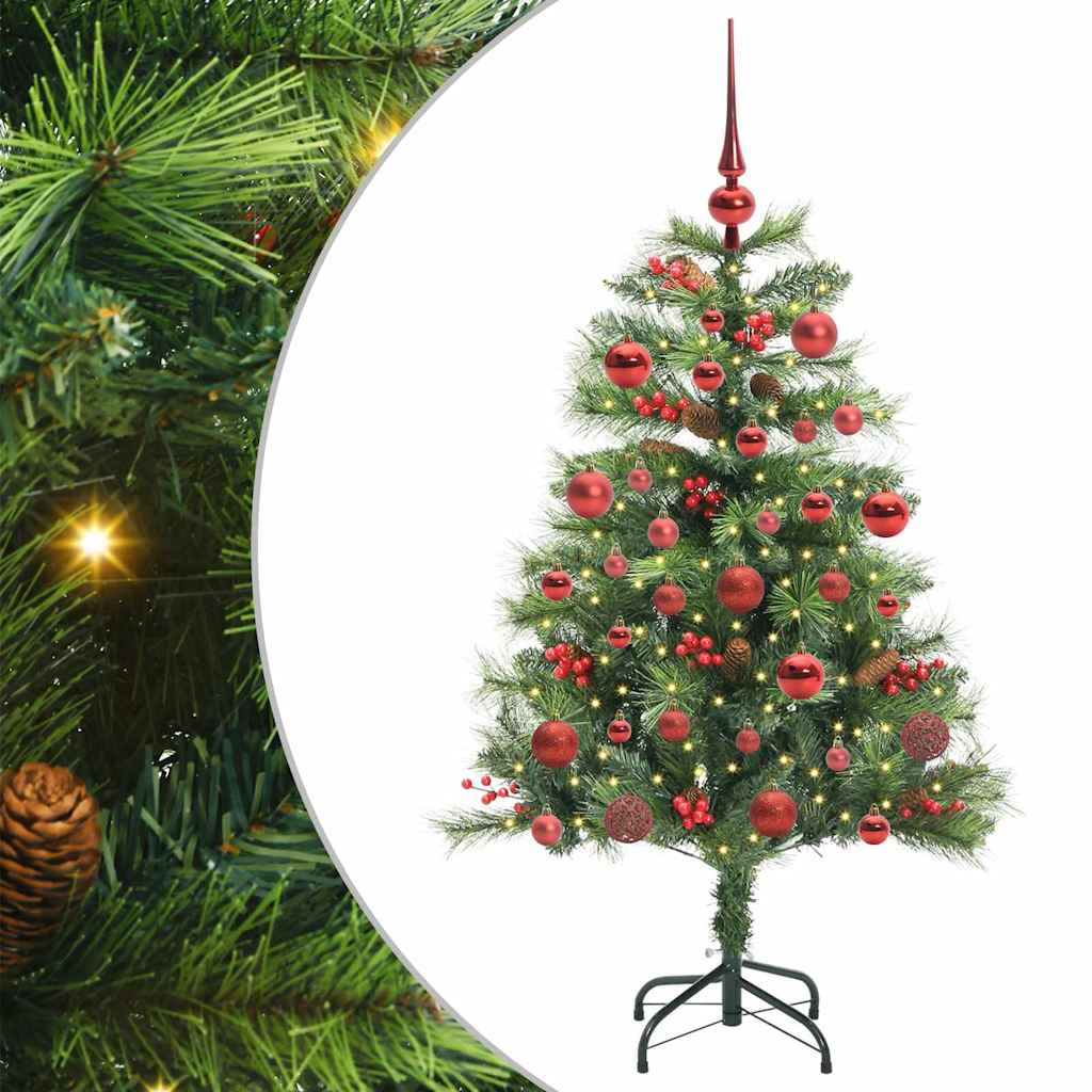 Dirbtinė Kalėdų eglutė Žalia 150 cm PVC ir metalas