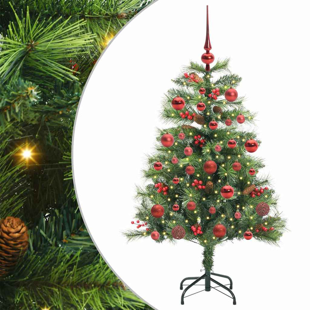 Dirbtinė Kalėdų eglutė Žalia 150 cm PVC ir metalas