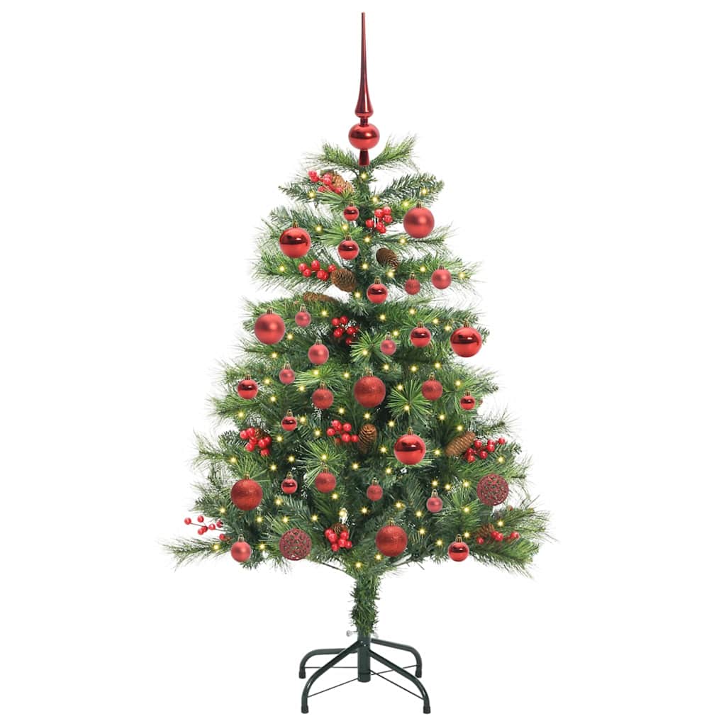Dirbtinė Kalėdų eglutė Žalia 150 cm PVC ir metalas