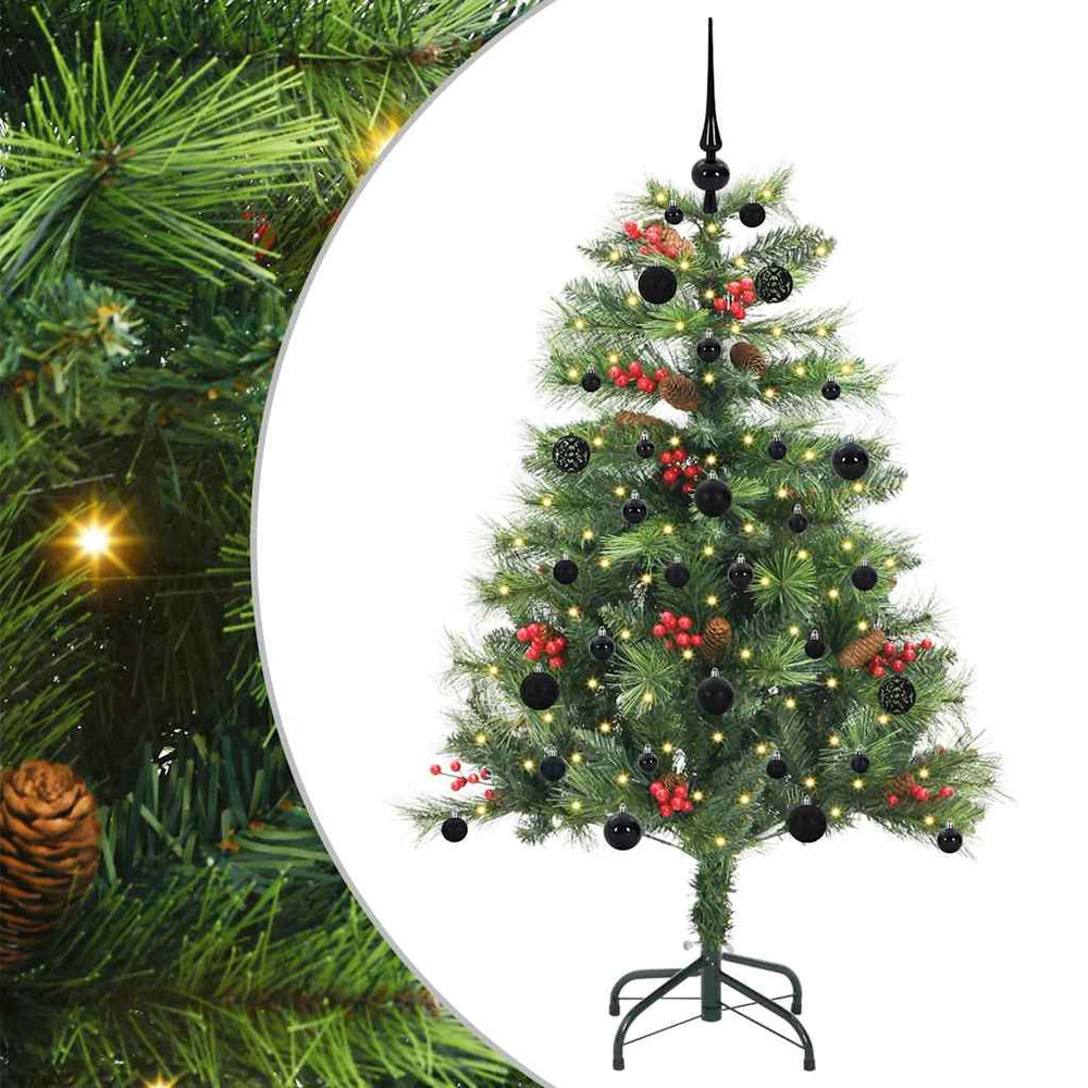 Dirbtinė Kalėdų eglutė Žalia 150 cm PVC ir metalas