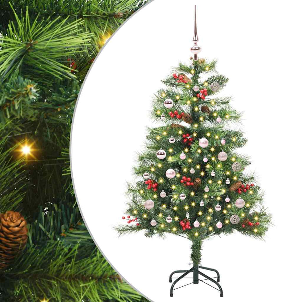 Dirbtinė Kalėdų eglutė Žalia 150 cm PVC ir metalas