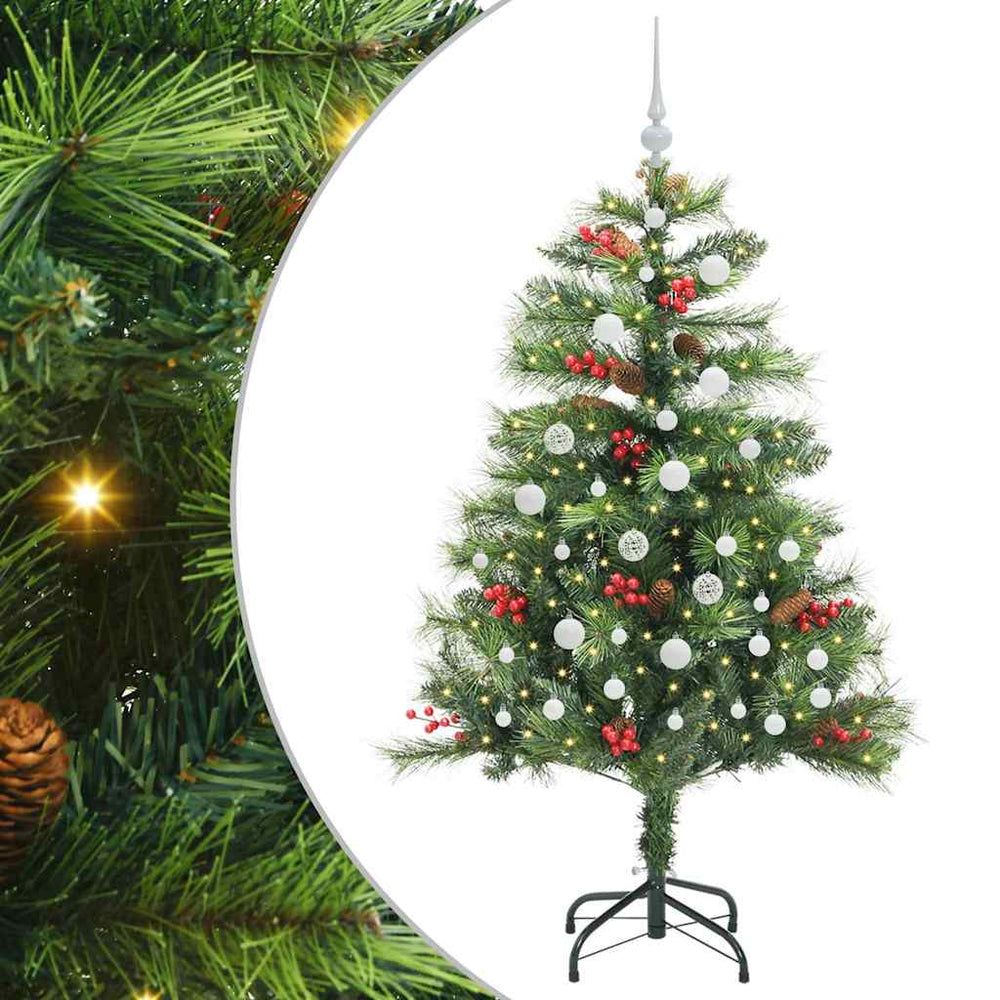 Dirbtinė Kalėdų eglutė Žalia 150 cm PVC ir metalas