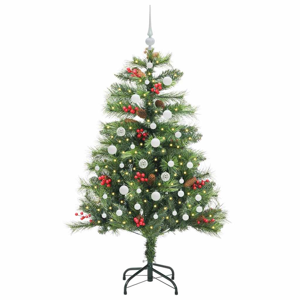 Dirbtinė Kalėdų eglutė Žalia 150 cm PVC ir metalas