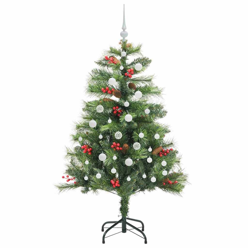 Dirbtinė Kalėdų eglutė Žalia 150 cm PVC ir metalas