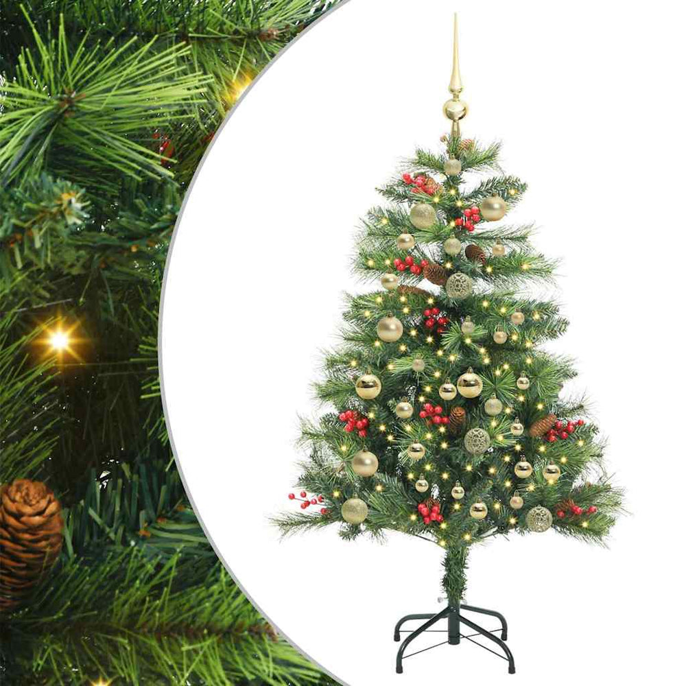 Dirbtinė Kalėdų eglutė Žalia 150 cm PVC ir metalas