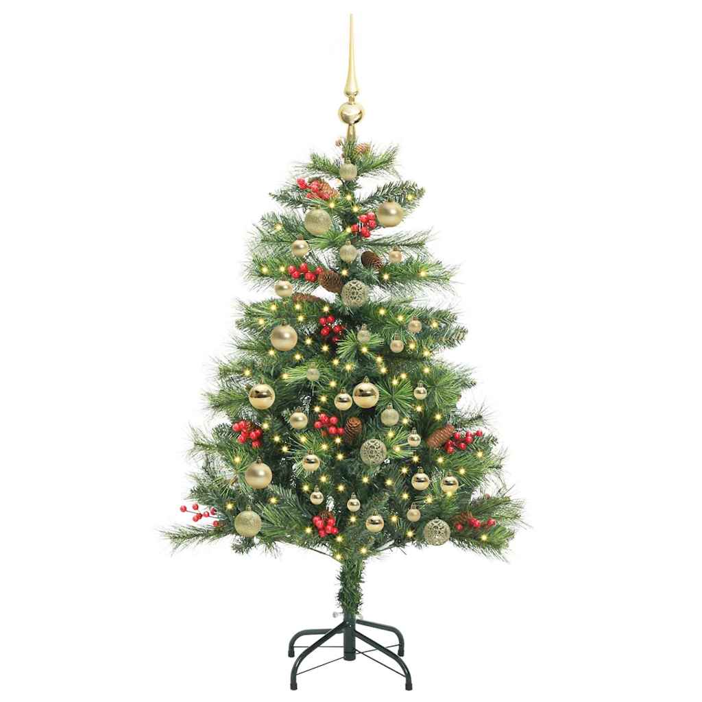 Dirbtinė Kalėdų eglutė Žalia 150 cm PVC ir metalas