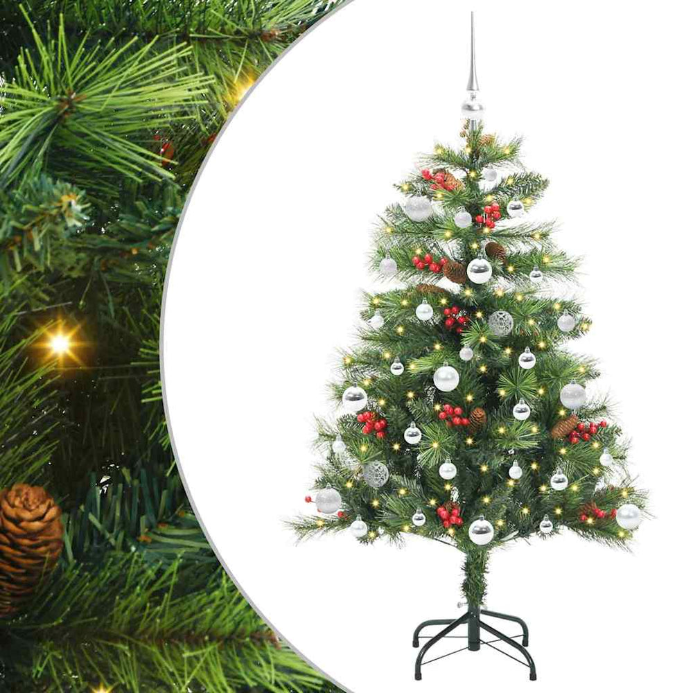 Dirbtinė Kalėdų eglutė Žalia 150 cm PVC ir metalas