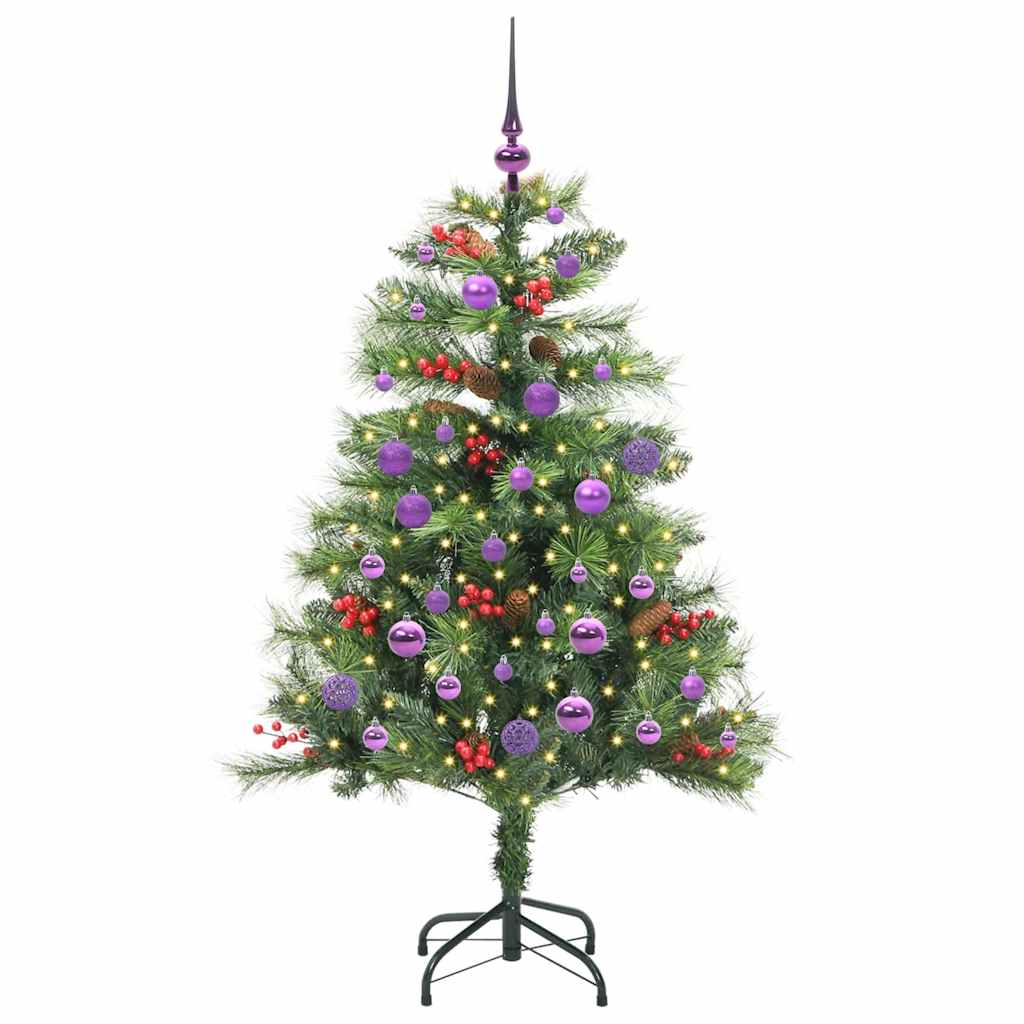 Dirbtinė Kalėdų eglutė Žalia 150 cm PVC ir metalas