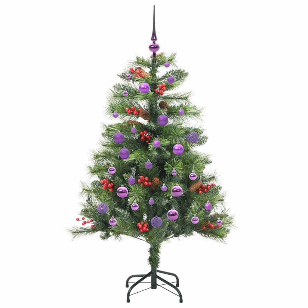 Dirbtinė Kalėdų eglutė Žalia 150 cm PVC ir metalas