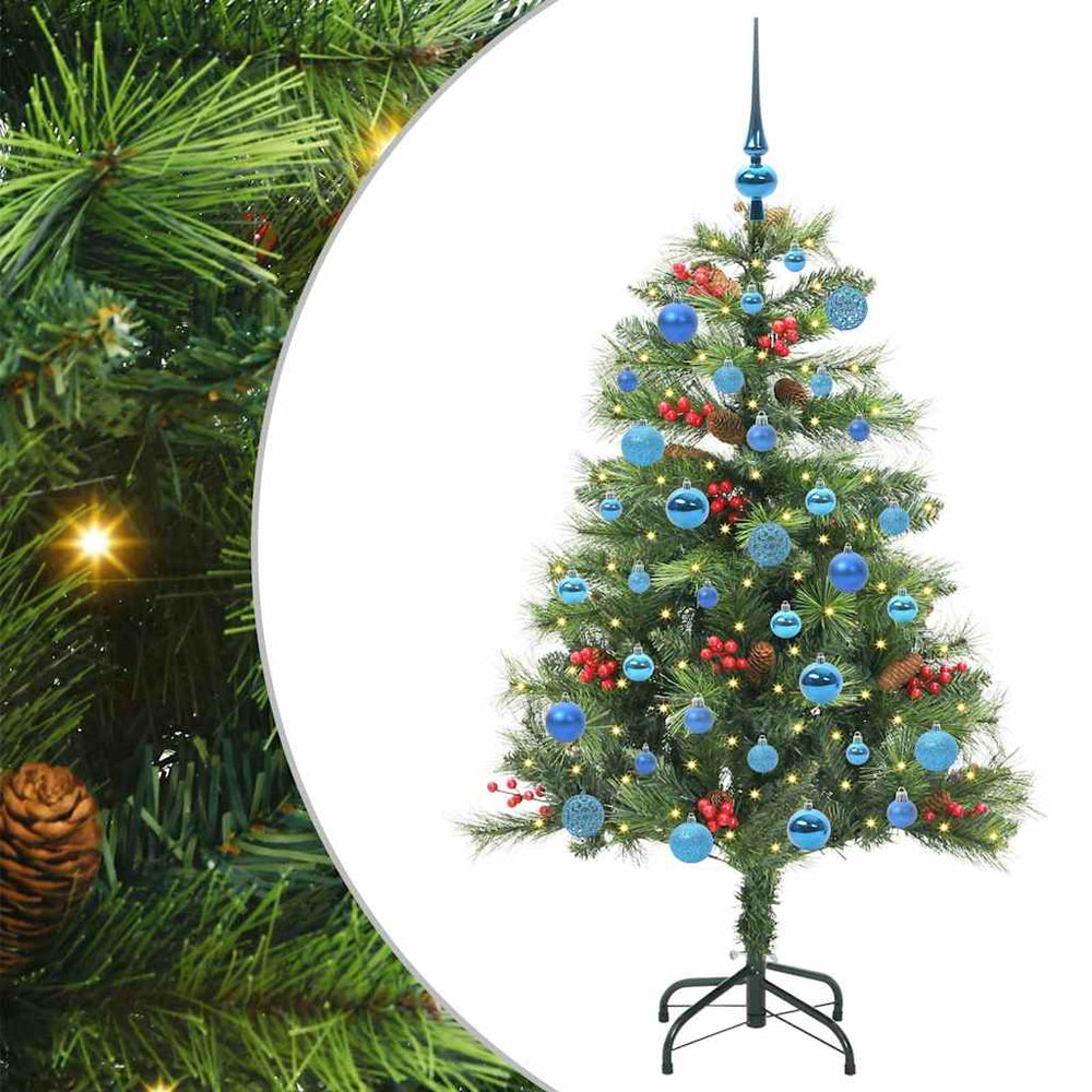 Dirbtinė Kalėdų eglutė Žalia 150 cm PVC ir metalas