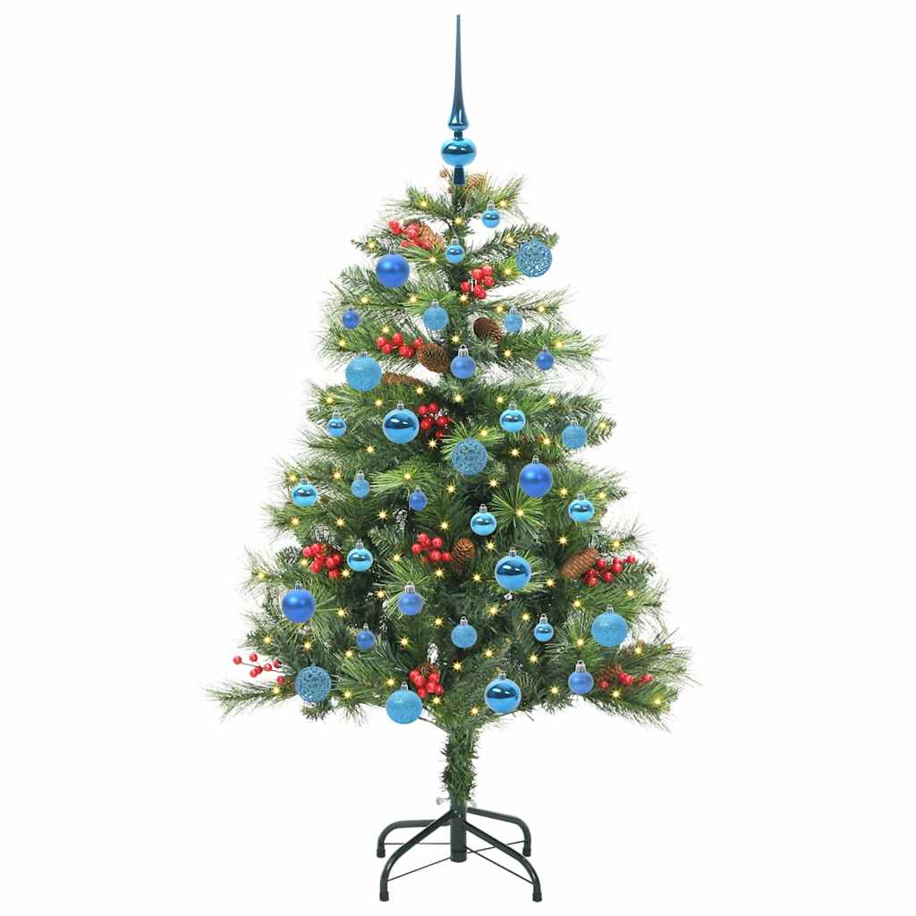 Dirbtinė Kalėdų eglutė Žalia 150 cm PVC ir metalas