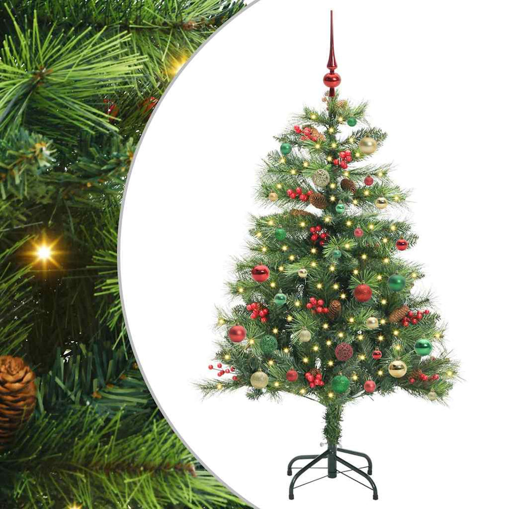 Dirbtinė Kalėdų eglutė Žalia 150 cm PVC ir metalas