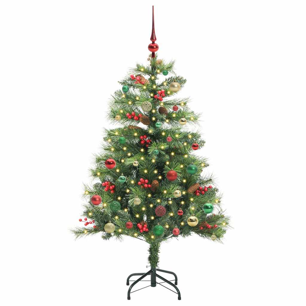 Dirbtinė Kalėdų eglutė Žalia 150 cm PVC ir metalas