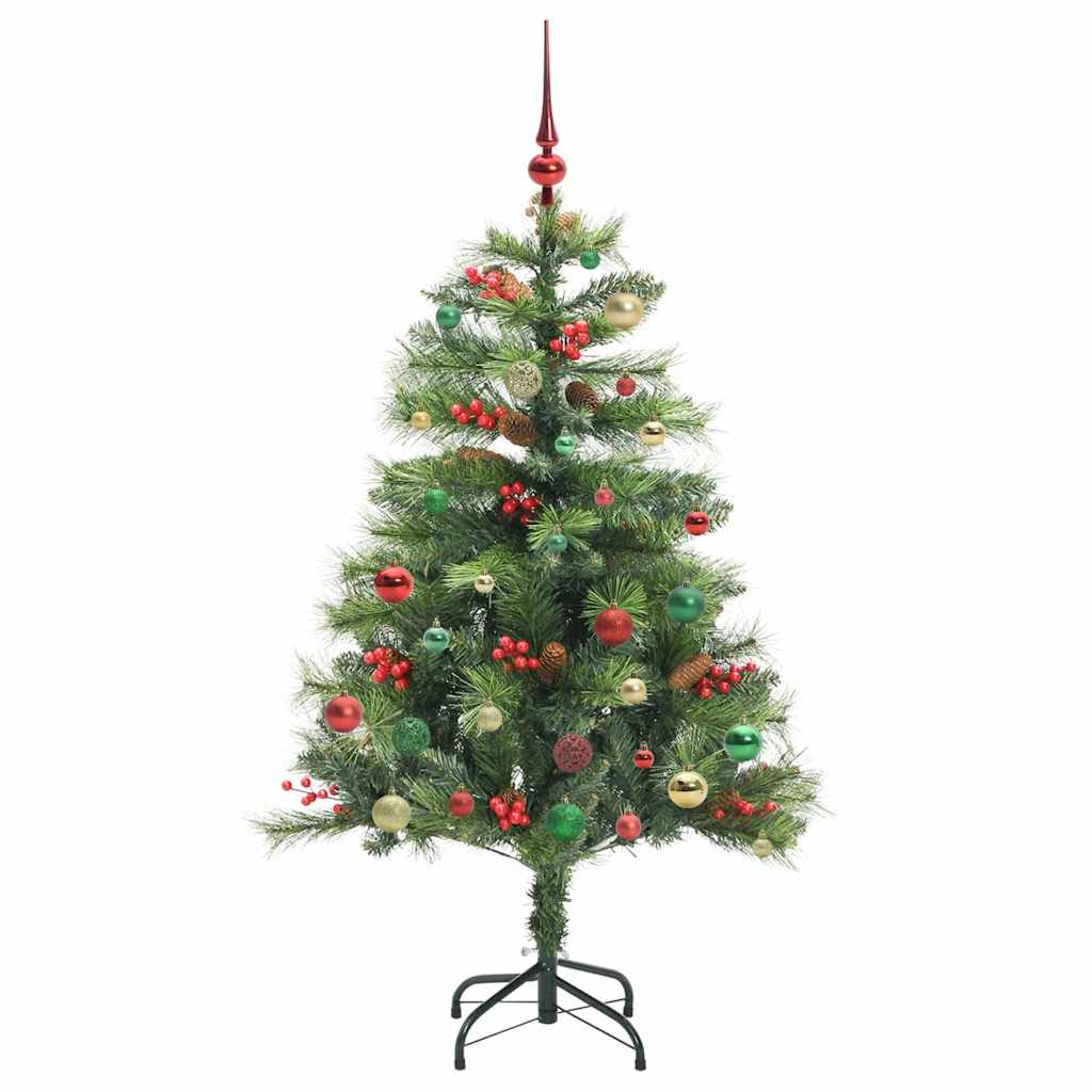 Dirbtinė Kalėdų eglutė Žalia 150 cm PVC ir metalas