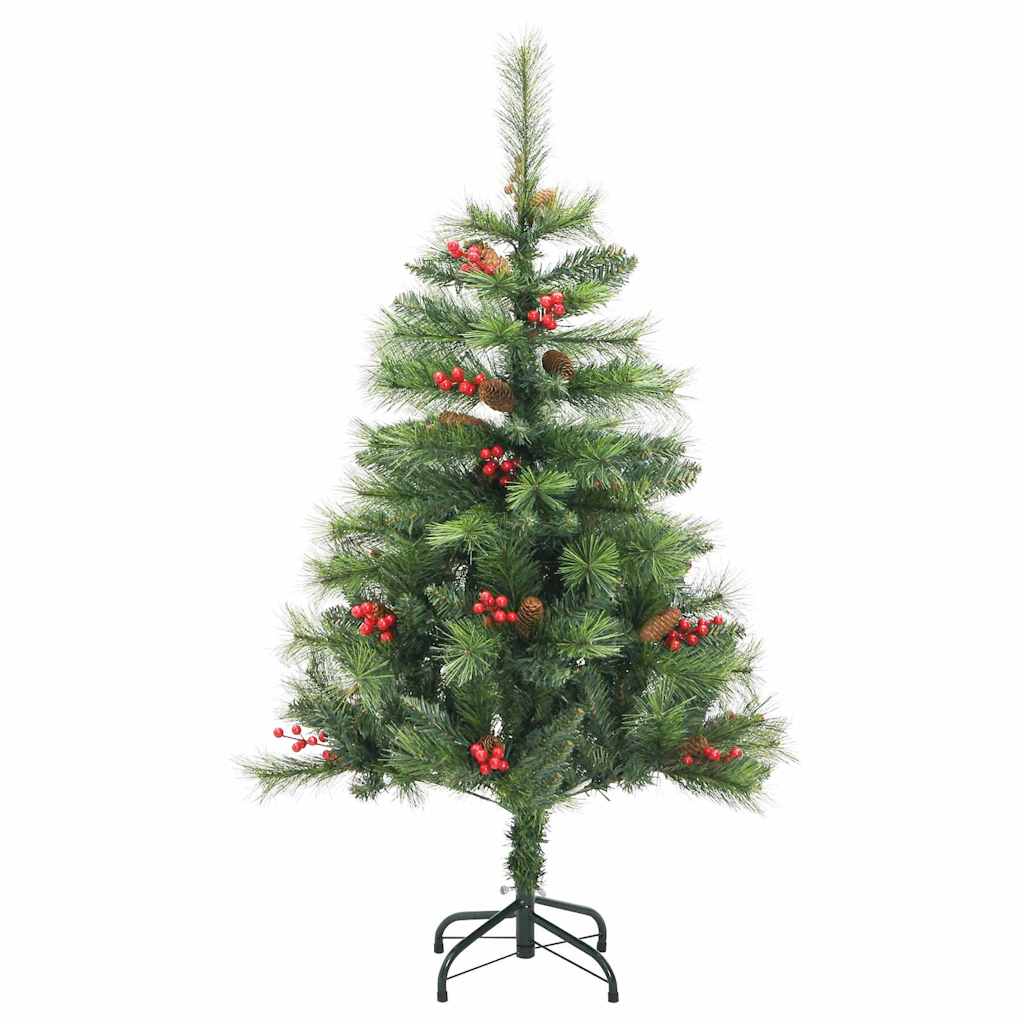 Dirbtinė Kalėdų eglutė Žalia 150 cm PVC ir metalas