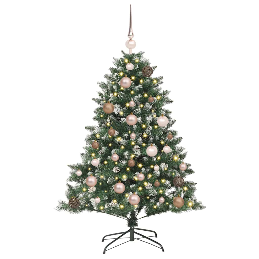 Dirbtinė Kalėdų eglutė Žalia 120 cm PVC, plastikas ir plienas