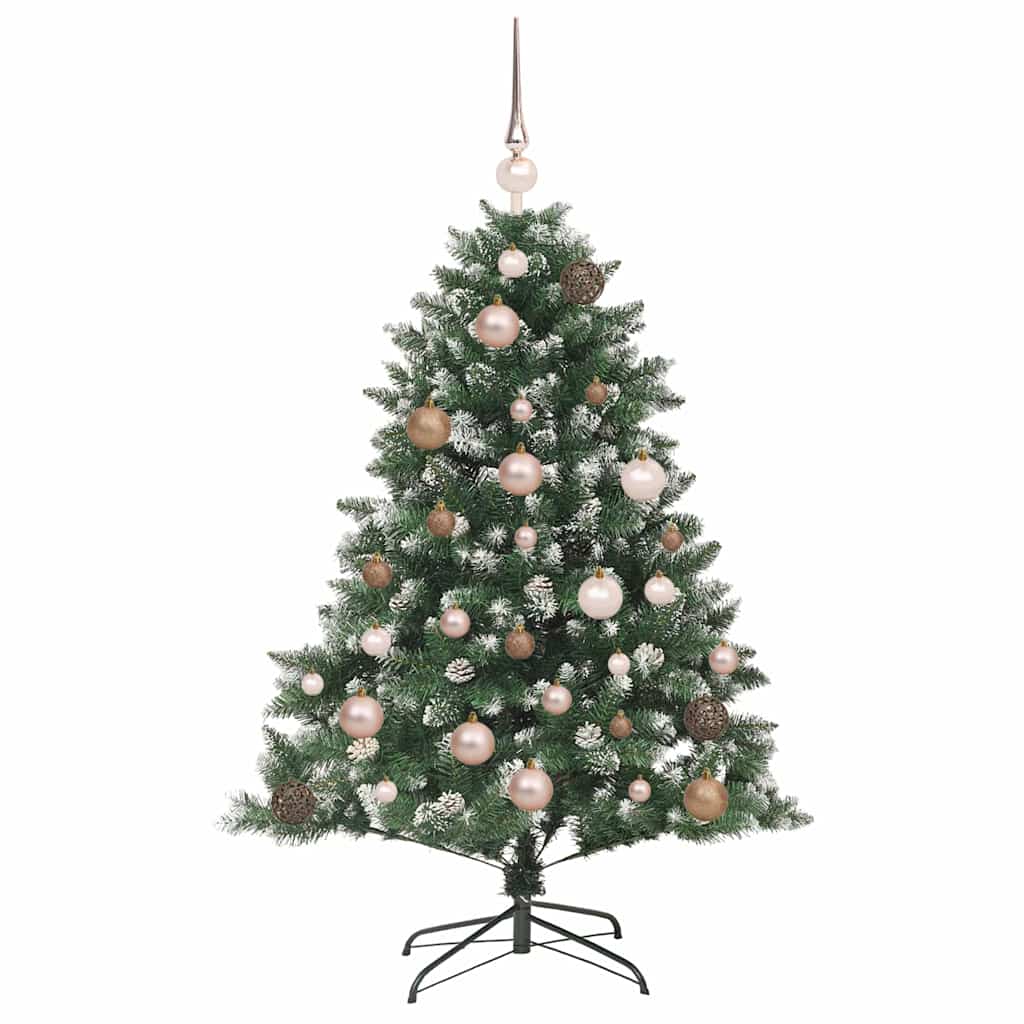 Dirbtinė Kalėdų eglutė Žalia 120 cm PVC, plastikas ir plienas