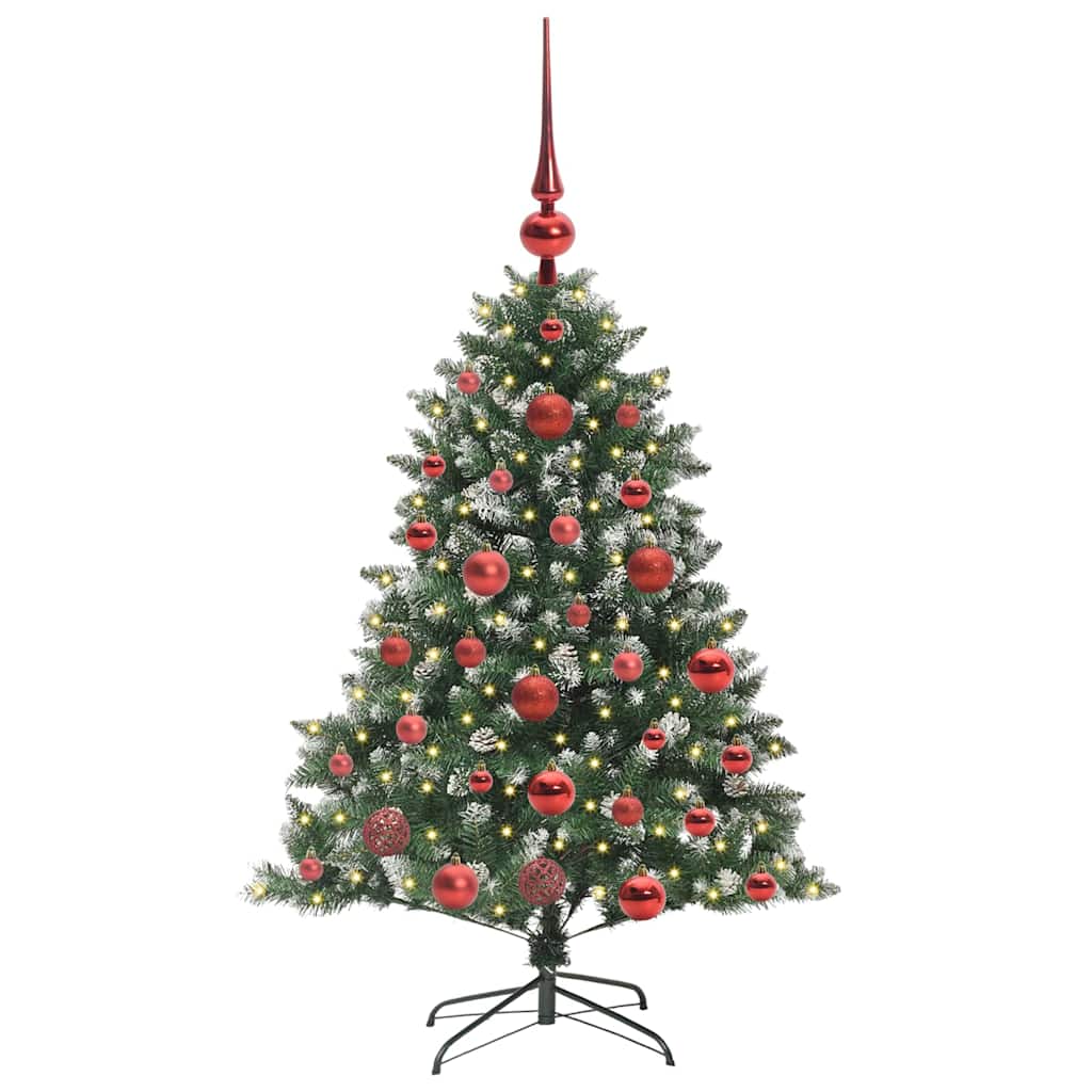 Dirbtinė Kalėdų eglutė Žalia 120 cm PVC, plastikas ir plienas