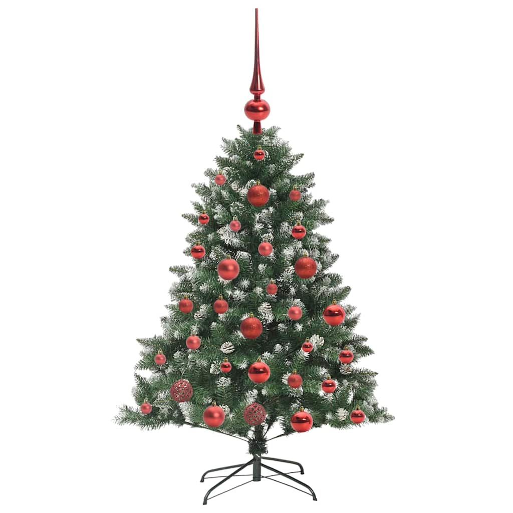 Dirbtinė Kalėdų eglutė Žalia 120 cm PVC, plastikas ir plienas