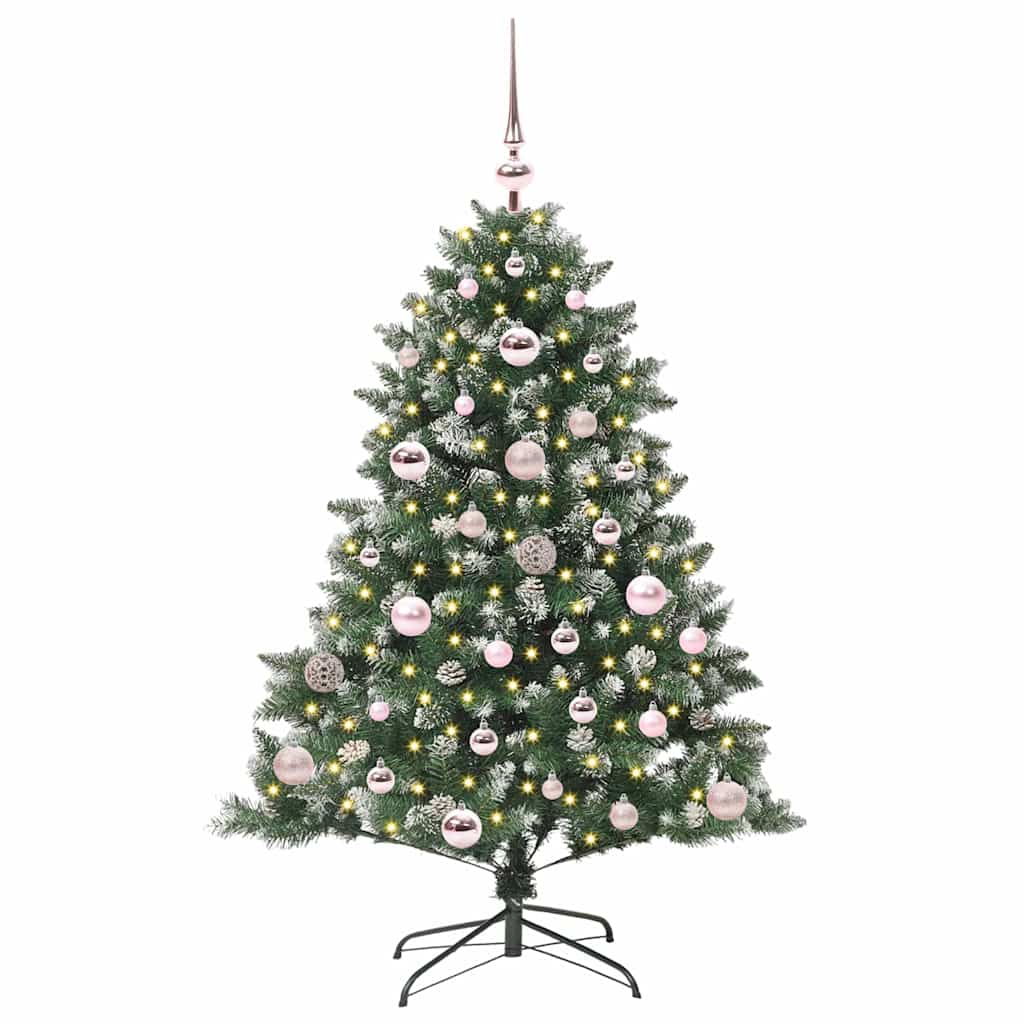 Dirbtinė Kalėdų eglutė Žalia 120 cm PVC, plastikas ir plienas