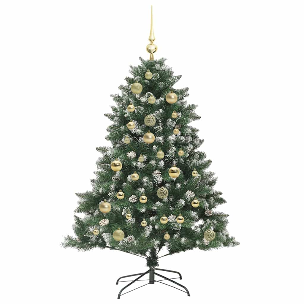 Dirbtinė Kalėdų eglutė Žalia 120 cm PVC, plastikas ir plienas