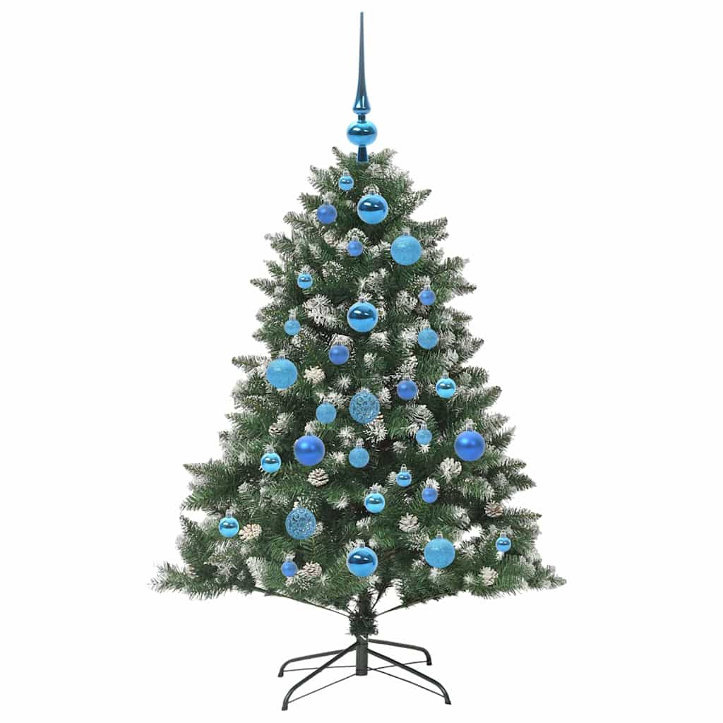 Dirbtinė Kalėdų eglutė Žalia 120 cm PVC, plastikas ir plienas