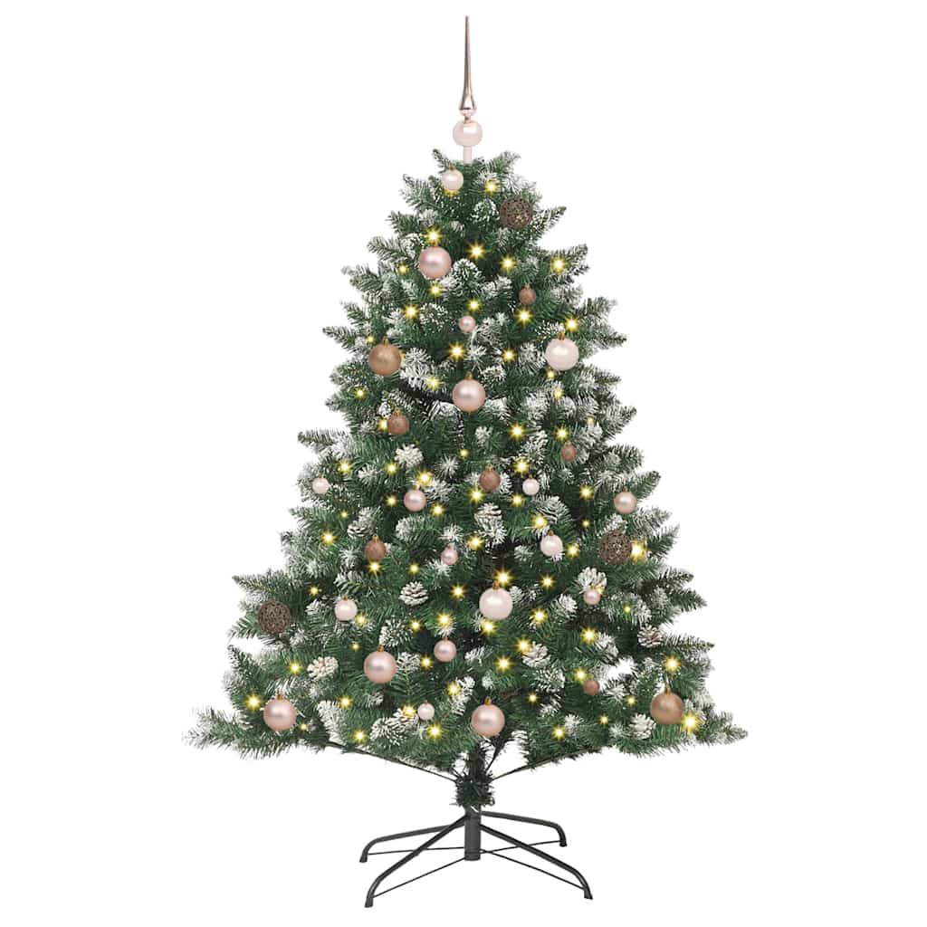 Dirbtinė Kalėdų eglutė Žalia 150 cm PVC, plastikas ir plienas
